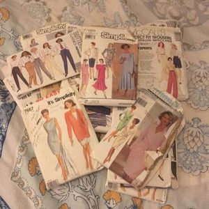 Vintage sewing patterns